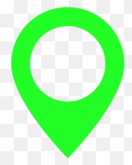 Map Marker 02 Icons - Lime Green Location Png