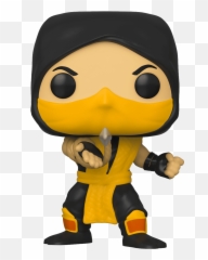 Mortal Kombat - SCORPION FUNKO POP VINYL FIGURE Funko Pop Mortal Kombat png