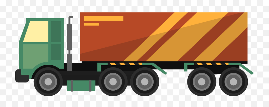 Download Hd Curtainsider Truck Icon Big - Trailer Truck Truck Trailer Icon Png,Monster Truck Icon