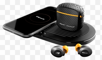 T5 Ii Active Noise Cancelling Earphones Mclaren Edition - Klipsch Ii True Wireless Sport Mclaren Anc png