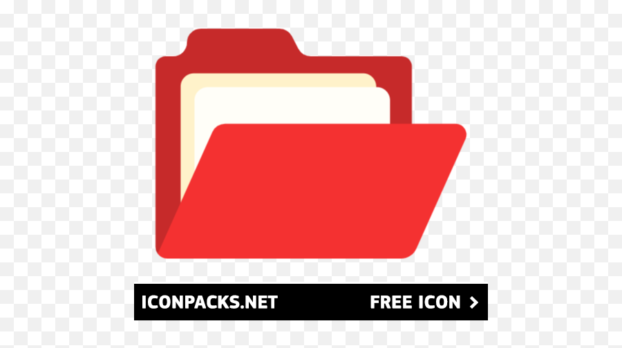 Free Red Open Folder Icon Symbol Png Svg Download - Language,Google Folder Icon
