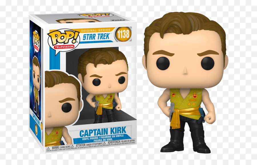 Star Trek The Original Series - Mirror Captain Kirk 1138 Captain Kirk Funko Pop Png,Evil Spock Icon