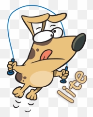 Exercising Clipart Jump Rope - Skipping Rope Png Download Animal Jump Rope Cartoon,Jump Rope Png