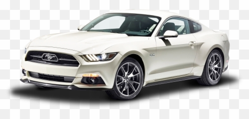 White Ford Mustang Gt Fastback Car Png - Ford Mustang 2020 White,Muscle Car Png