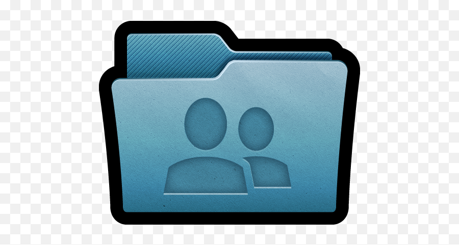 Folder Share Icon Mac Folders 2 Iconset Hopstarter - Software Folder Icon Png,Share Icon Png