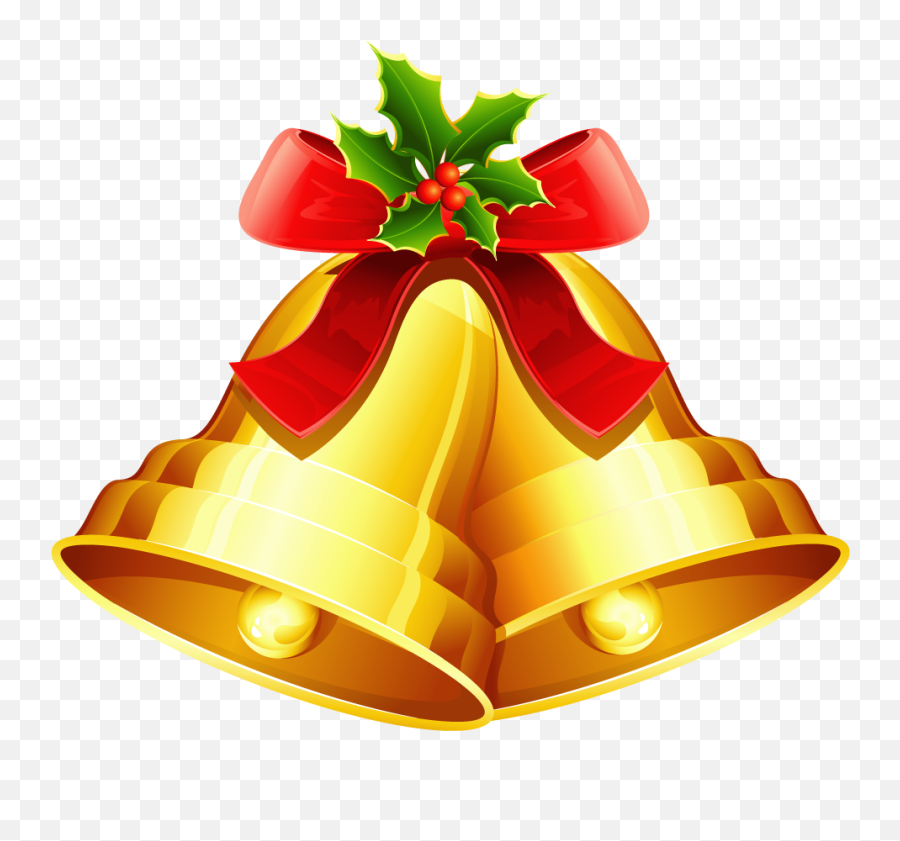 Free Christmas Bell Clipart The - Transparent Background Christmas Bells Clipart Png,Bell Emoji Png