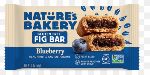 Natureu0027s Bakery Gluten Free Fig Bar Blueberry - Bakery Gluten Free Fig Bar Png,Blueberries Png
