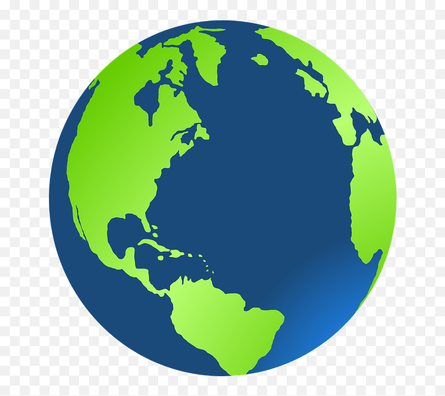 Faucet Clipart Green Globe Transparent - Transparent Vector Globe Png,Earth Emoji Png