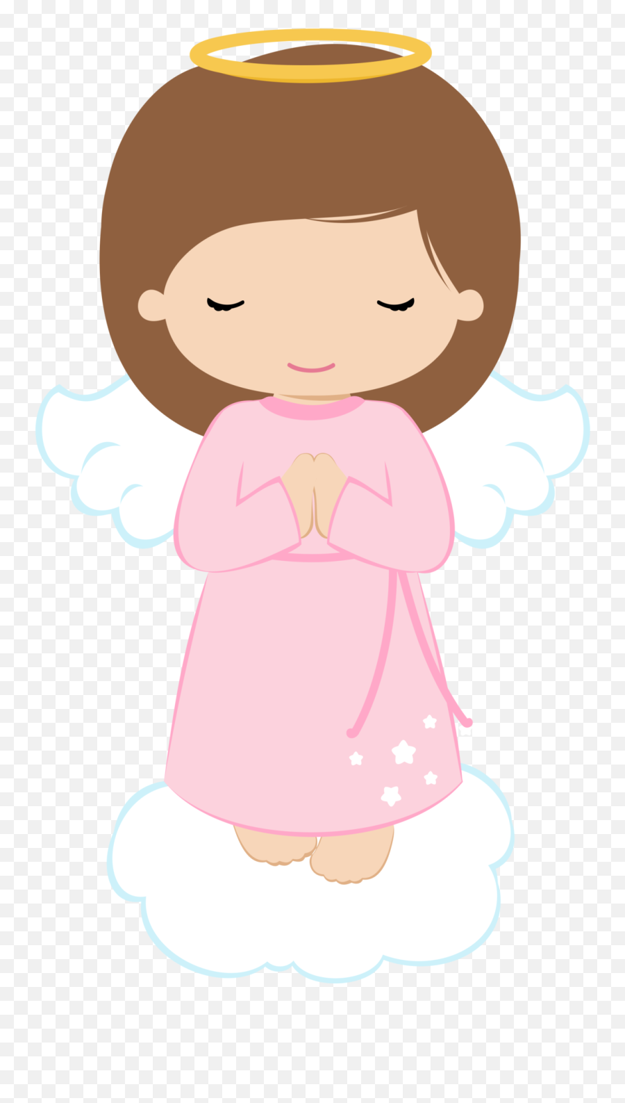 Pink Angel Png Transparent Angelpng Images Pluspng - Baptism Angel Girl Clipart,Angel Png