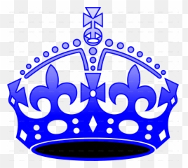Royal Crown Silhouette Png - Keep Calm Queen