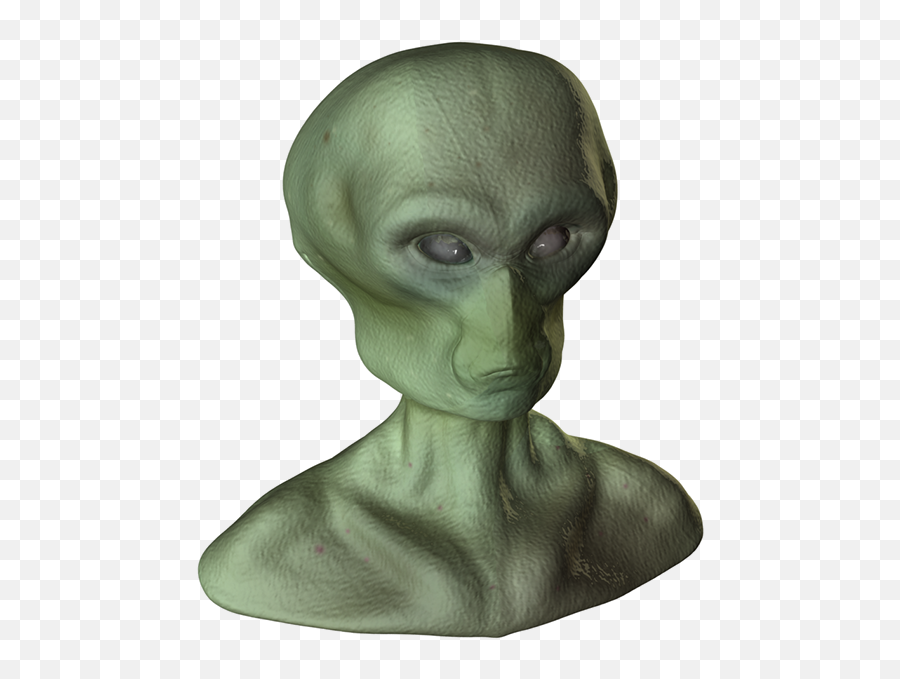 Download Hd Alien Head - Bust Transparent Png Image Art,Alien Head Png