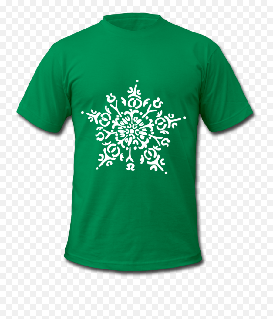 Mens Jersey T - Cactus Png,White Snowflake Transparent