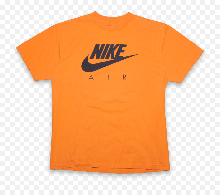 Download Nike Air Classic Logo T - Active Shirt Png,Orange Nike Logo