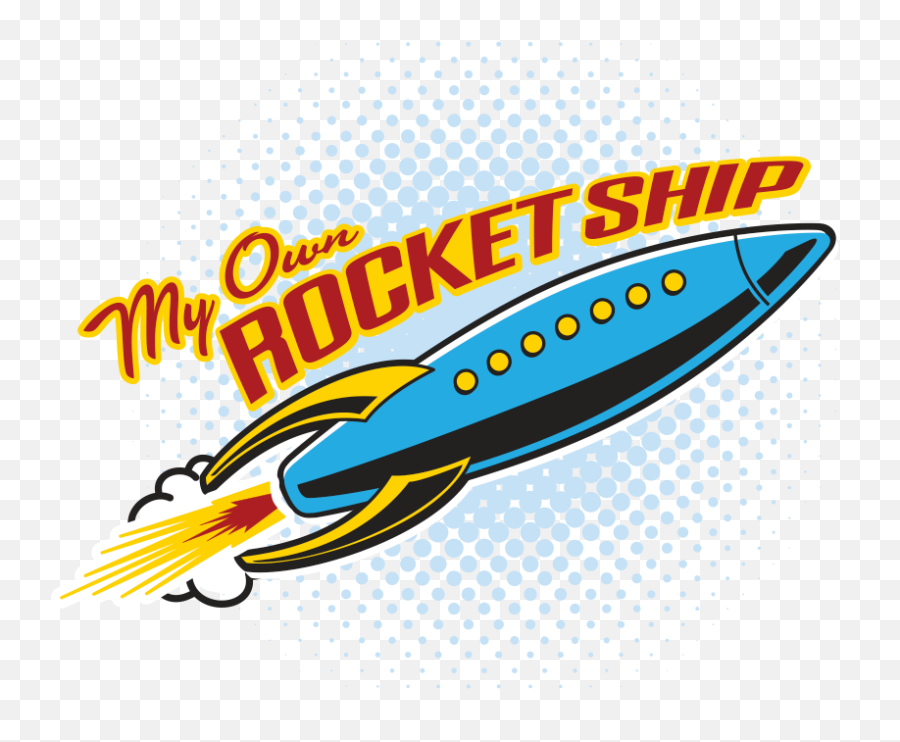 My Own Rocket Ship Logo - Clip Art Png,Ship Logo