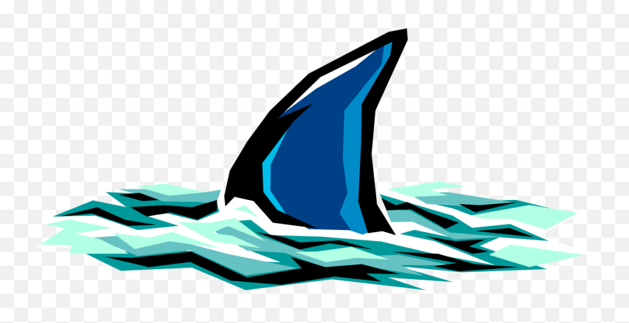 Marine Predator Shark Fin Breaks - Clip Art Png,Shark Fin Png