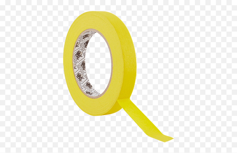 Masking Tape Mte - Yellow Circle Png,Yellow Tape Png