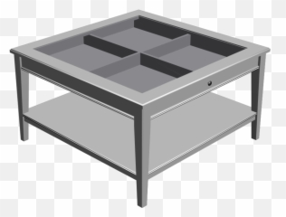 Liatorp Coffee Table White Glass - Design And Decorate Png,Side Table Png