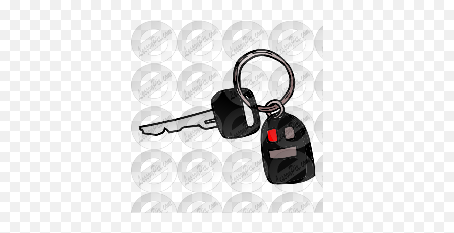 Car Keys Picture For Classroom Therapy Use - Great Car Car Keys Clip Art Png,Keys Png