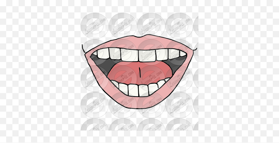 Mouth Picture For Classroom Therapy Use - Great Mouth Clipart K Sound Mouth Png,Cartoon Lips Png
