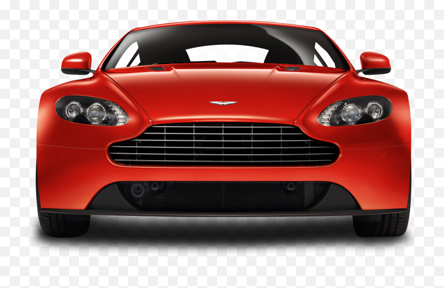 Aston Martin V8 Vantage Front View Car - Cars Front View Png,Aston Martin Png