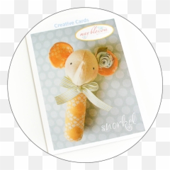 Snorkel Baby Rattle Pattern - Circle png