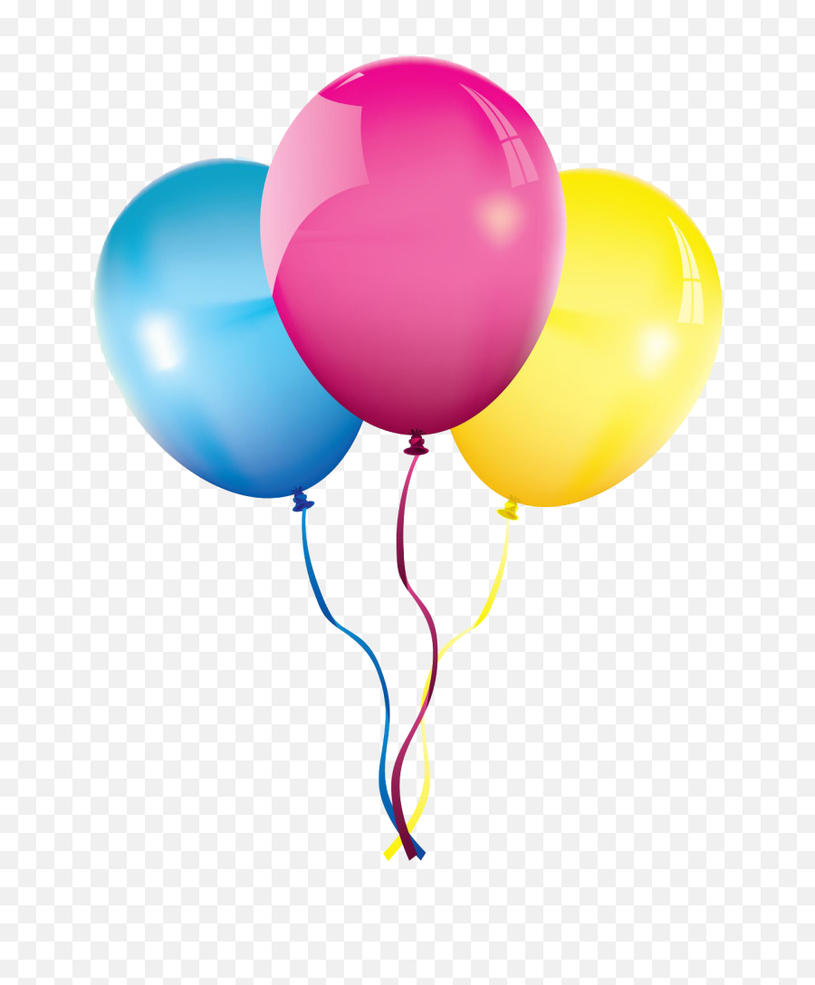 Birthday Balloons Png File - Transparent Background Balloon Png,Birthday Balloons Png