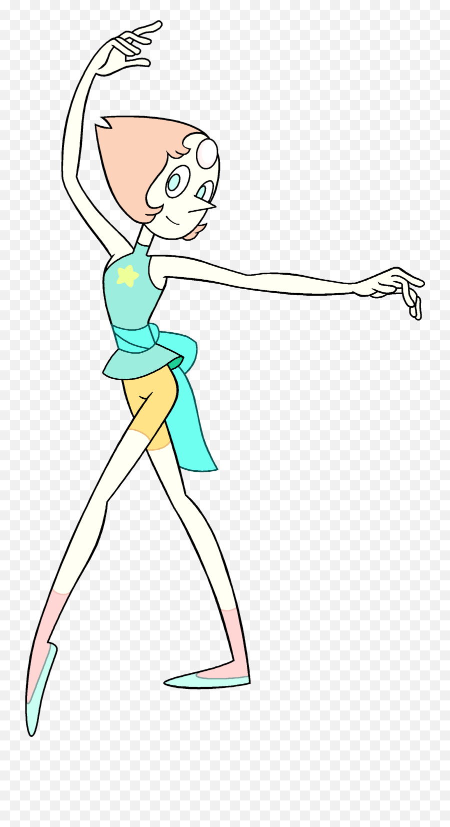 Steven Universe Pearl Dancing - Pearl From Steven Universe Png,Pearl Transparent Background