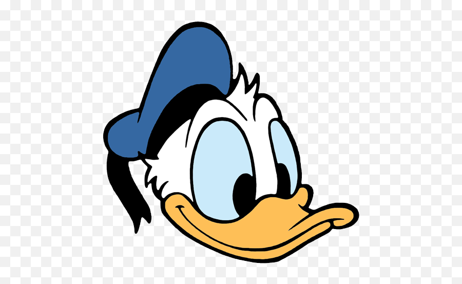 Daffy Duck - Donald Duck Face Clipart Png Download Donald Duck Transparent Head,Donald Duck Png