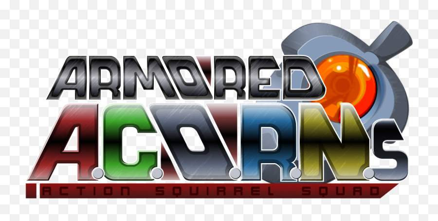 Armored Acorns Main U2013 Nexcra Software - Pc Game Png,Squirrel Logo