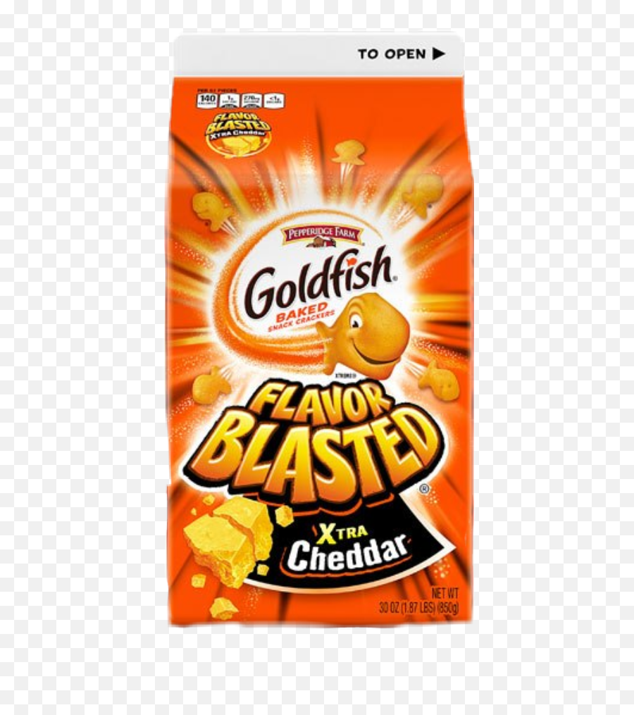 Download Extra Cheddar Cheese Goldfish - Goldfish Xtra Cheddar Png,Cheddar Png