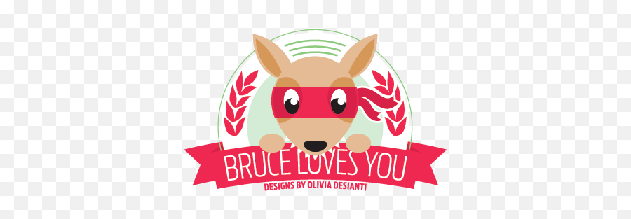 Bruce Loves You Designs By Olivia Desianti - Happy Png,Gishwhes Logo