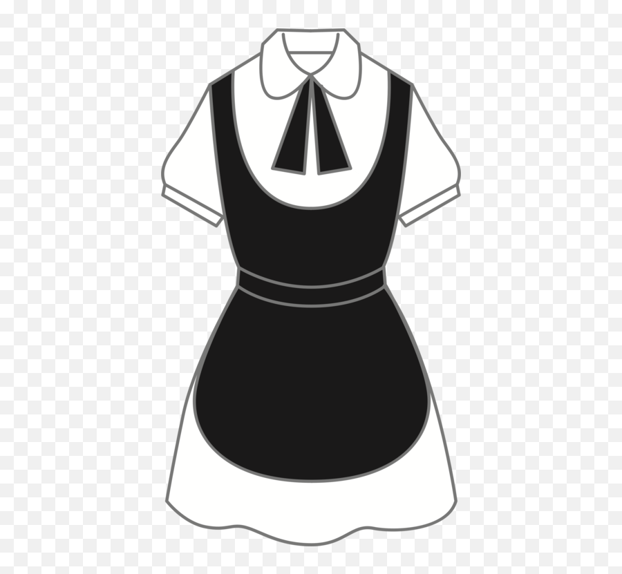 Necksleevedress Png Clipart - Royalty Free Svg Png Maid Outfit Png,Black Dress Png