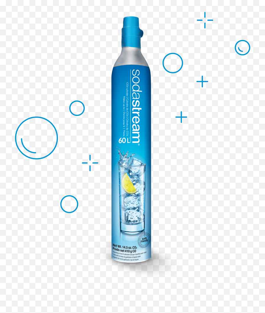 Carbonating Cylinder - Sodastream Co2 Png,Cylinder Png