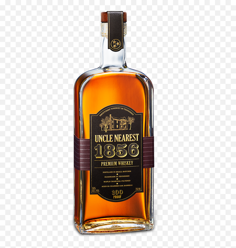 Uncle Nearest 1856 - Premium Aged Whiskey Passion Spirits Uncle Nearest Premium Whiskey Png,Whiskey Bottle Png