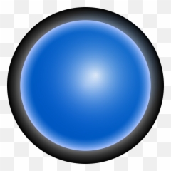 Blueatmosphereball Png Clipart - Royalty Free SVG Led Icon Png