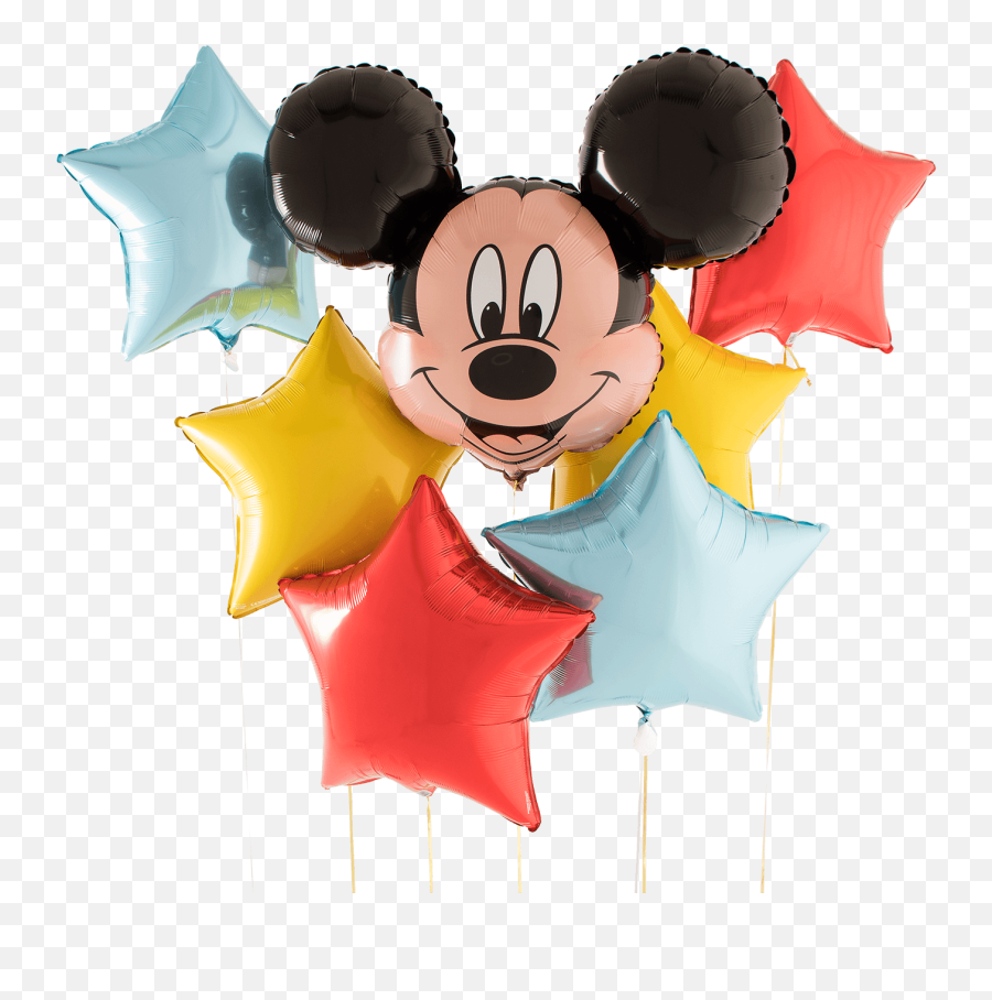 Mickey - Mickey Mouse Head Mini Shape Balloon Clipart Full Mickey Mouse Head Png,Mickey Mouse Head Png