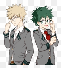 Download Boku No Hero Academia Katsuki Bakugou Midoriya - My And Transparent png