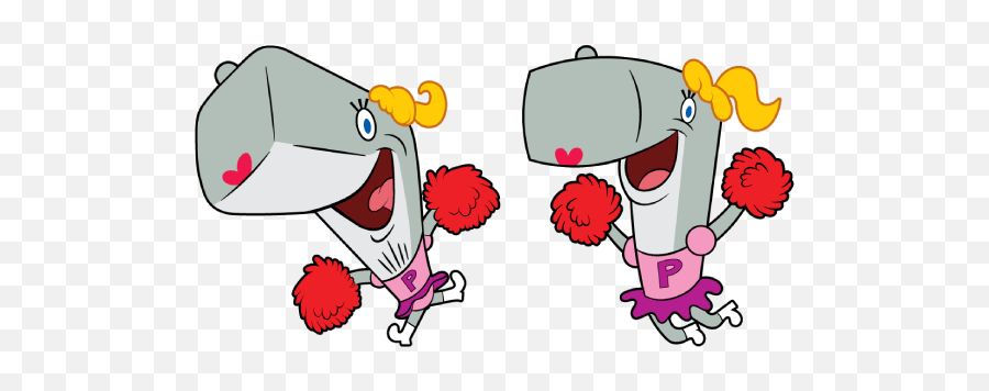 Spongebob Pearl Krabs Cheer In 2020 Custom Pearls - Fictional Character Png,Mr Krabs Transparent
