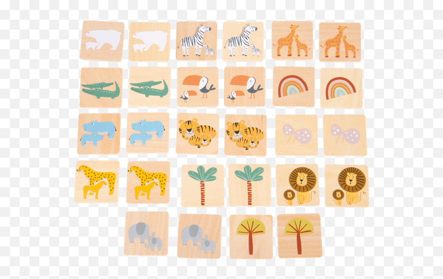 Memory Game Safari Parlour Games Puzzles U0026 - Art Png,Cute Safari Logo