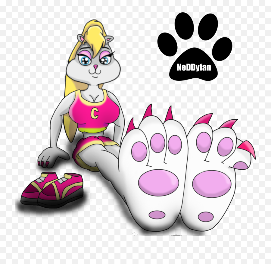 Berri Foot Tease By Pawneddyfurry - Fur Affinity Dot Net Fictional Character Png,Conker's Bad Fur Day Logo