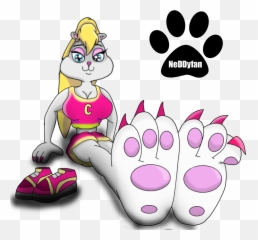 Berri Foot Tease By Pawneddyfurry - Fur Affinity Dot Net Fictional Character Png,Conker's Bad Fur Day Logo