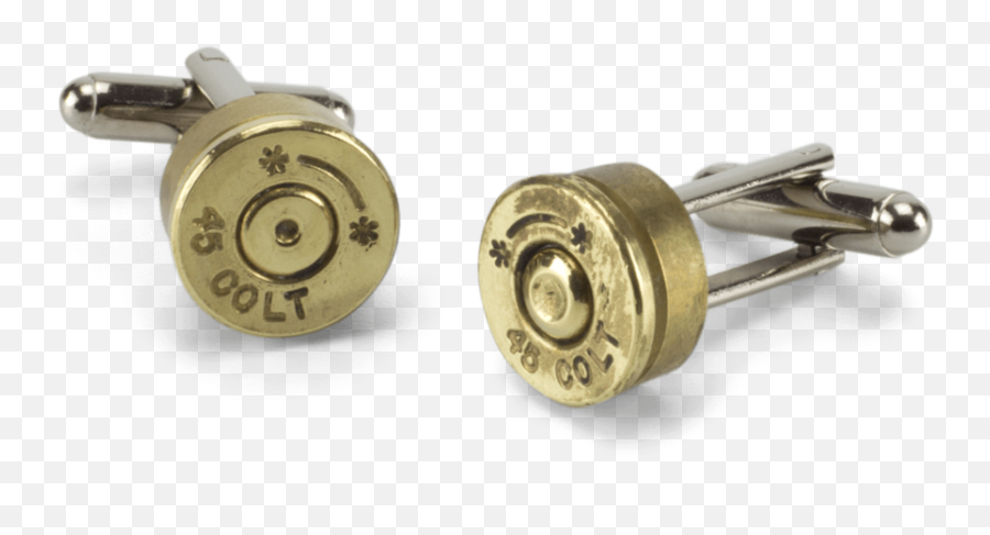 Reclaimed Bullet Shell Cufflinks - Solid Png,Bullet Shells Png
