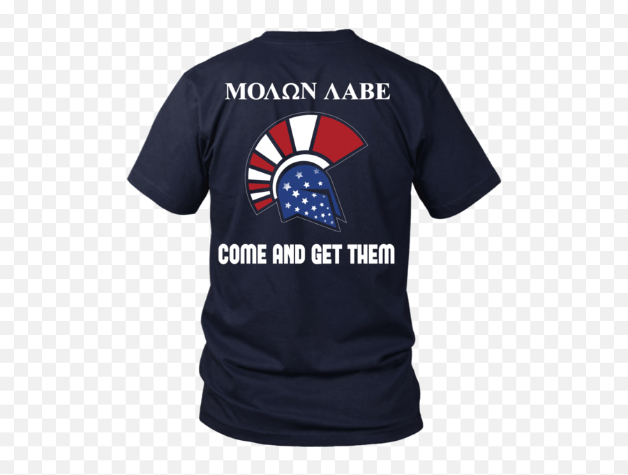 Molon Labe - Come And Get Them Back Design T Shirt Bowling Design Png,Molon Labe Png