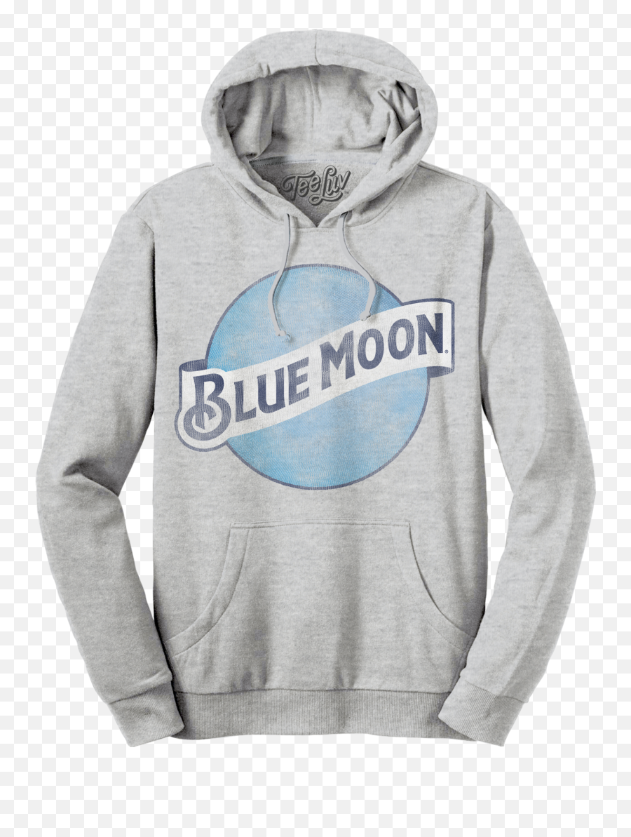 Blue Moon Logo Pullover Hooded - Miller Lite Sweatshirt Png,Blue Moon Logo