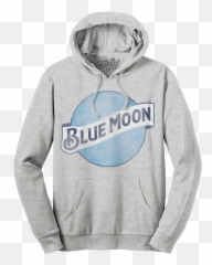 Blue Moon Logo Pullover Hooded - Miller Lite Sweatshirt png