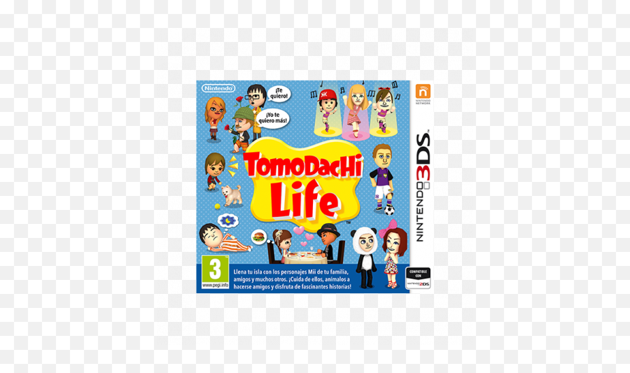 Tomodachi Life 3ds - Tomodachi Life 3ds Nintendo Png,Tomodachi Life Logo