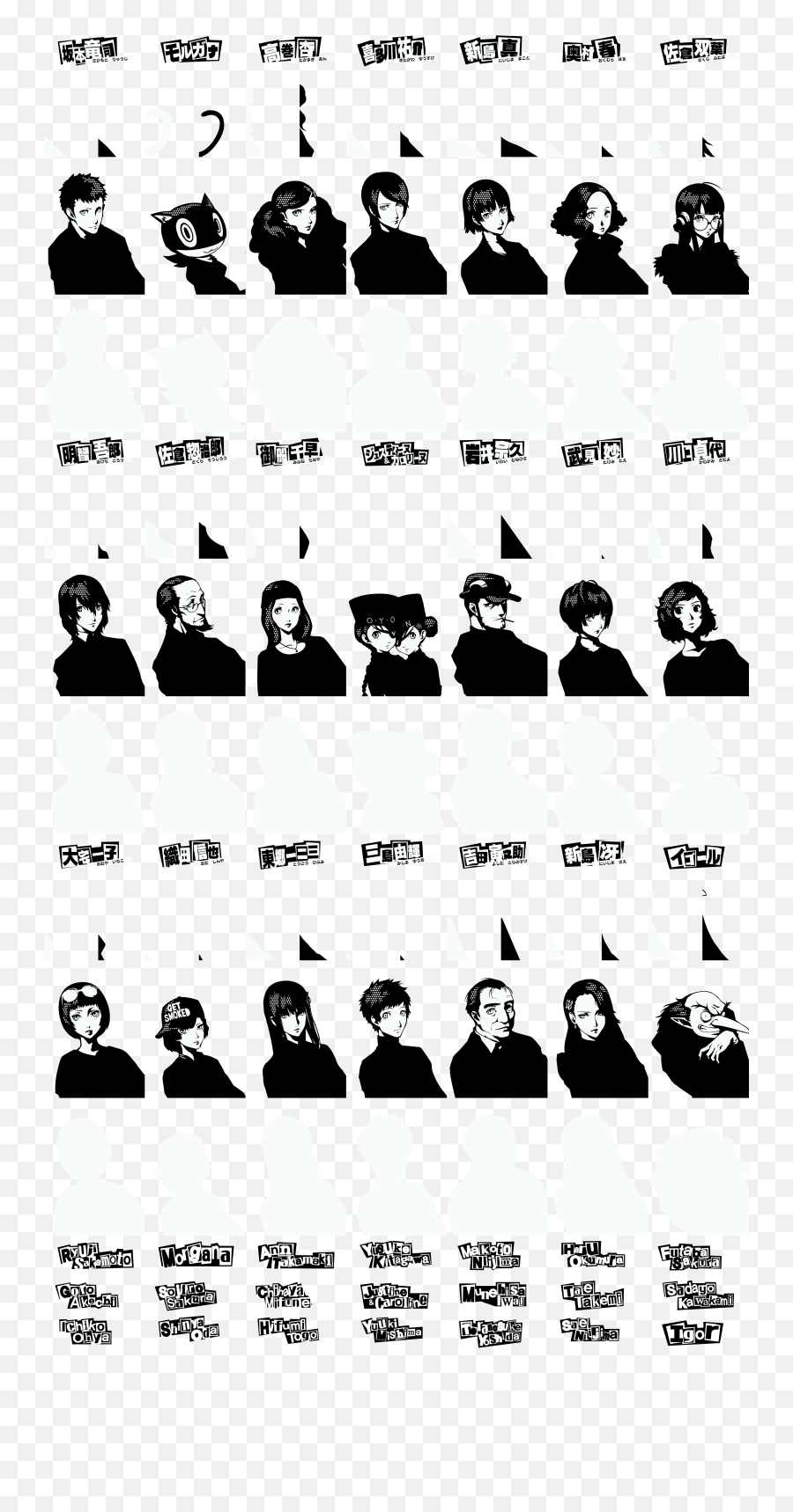 Playstation 3 - Persona 5 Confidant Icons The Spriters All Persona 5 Confidant Png,Playstation Icon Png
