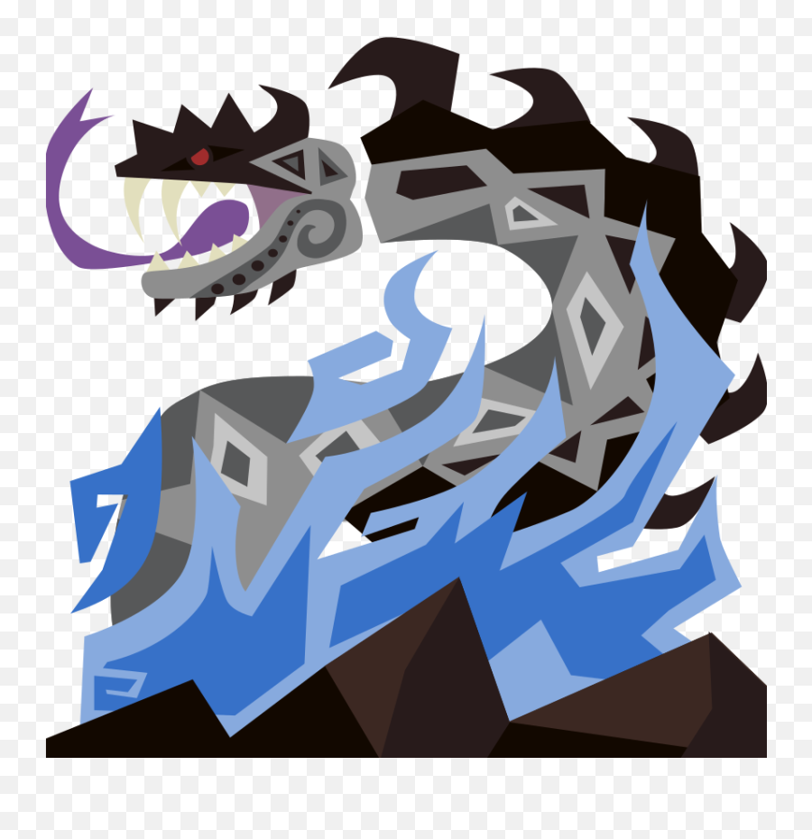 Dalamadur Monster Hunter Art - Mhw Dalamadur Icon Png,Flying Spaghetti Monster Icon