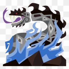 Dalamadur Monster Hunter Art - Mhw Icon png