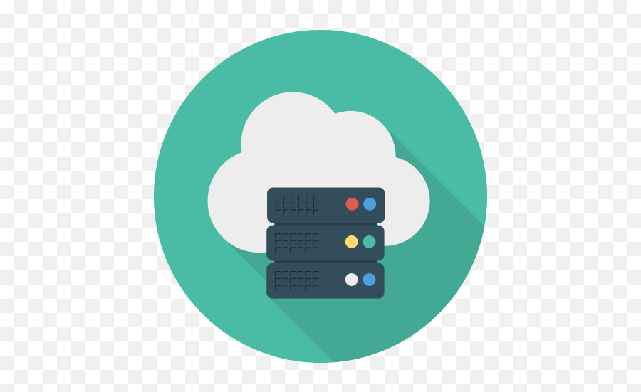 Cloud Server - Flat Server Icon Png,Powerpoint Cloud Icon